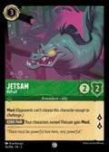 Disney Lorcana: Into the Inklands set 3. Jetsam "Riffraff" common trading card.
