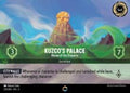 Disney Lorcana: Into the Inklands set 3. Kuzco's Palace "Home of the Emperor" Enchanted trading card.