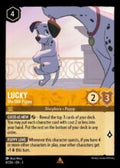 Disney Lorcana: Into the Inklands set 3. Lucky "The 15th Puppy" rare trading card.
