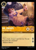 Disney Lorcana: Into the Inklands set 3. Mr Snoops "Inept Businessman" common trading card.