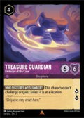 Disney Lorcana: Into the Inklands set 3. Treasure Guardian "Protector of the Cave" rare trading card.