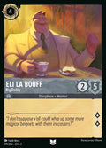 Disney Lorcana Set 2 Rise of the Floodborn. Eli La Bouff "Big Daddy" uncommon card.