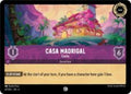 Disney Lorcana set 4 Ursula's Return. Casa Madrigal "Casita" common trading card.