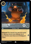 Disney Lorcana set 4 Ursula's Return. Chien-Po "Imperial Soldier" common trading card.