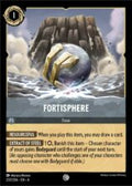Disney Lorcana set 4 Ursula's Return. Forisphere common trading card.