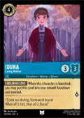 Disney Lorcana set 4 Ursula's Return. Iduna "Caring Mother" uncommon trading card.