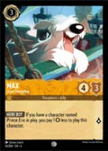 Disney Lorcana set 4 Ursula's Return. Max "Loyal Sheepdog" common trading card.