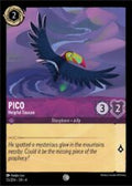 Disney Lorcana set 4 Ursula's Return. Pico "Helpful Toucan" common trading card.