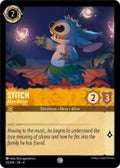 Disney Lorcana set 4 Ursula's Return. Stitch "Alien Dancer" common trading card.