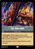Disney Lorcana set 4 Ursula's Return. The Mob Song uncommon trading card.
