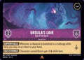 Disney Lorcana set 4 Ursula's Return. Ursula's Lair "Eye of the Storm" rare trading card.