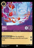 Disney Lorcana set 5 Shimmering Skies. Gale "Wind Spirit" common trading card.
