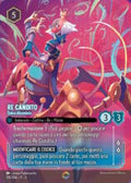 Disney Lorcana set 5 Shimmering Skies. King Candy "Sweet Abomination" enchanted trading card.