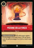 Disney Lorcana set 5 Shimmering Skies. Potion of Force common trading card.