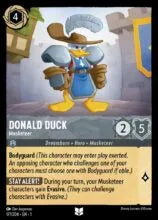 Lorcana - First Chapter - Donald Duck - Musketeer - 177/204 - Uncommon