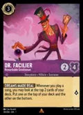 Lorcana - First Chapter - Dr. Facilier - Remarkable Gentleman - 39/204 - Rare