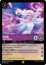 Lorcana - First Chapter - Elsa - Spirit of Winter - 42/204 - Legendary