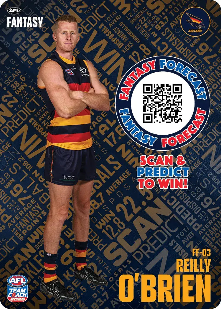 Teamcoach 2026 Fantasy Forecast #FF03 - Reilly O'Brien - Adelaide Crows