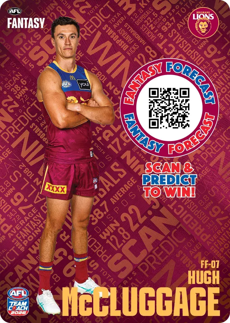 Teamcoach 2026 Fantasy Forecast #FF07 - Hugh McCluggage - Brisbane Lions