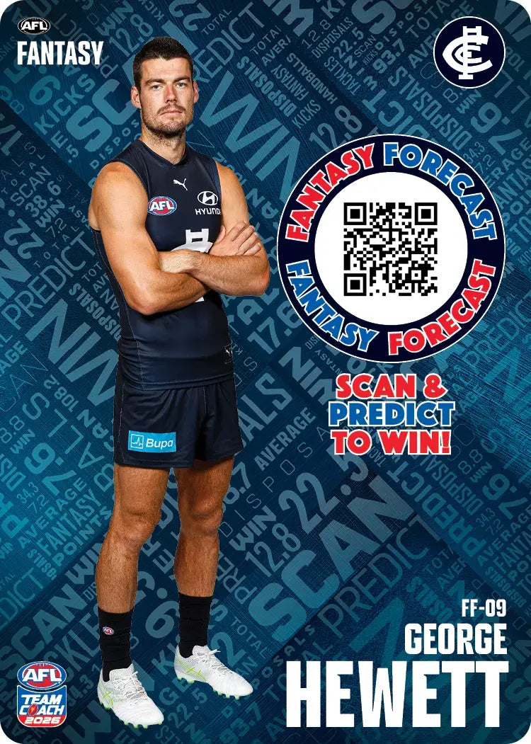Teamcoach 2026 Fantasy Forecast #FF09 - George Hewett - Carlton
