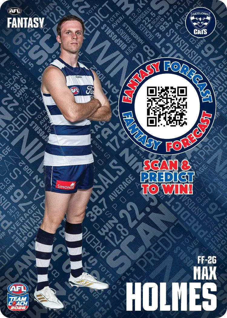 Teamcoach 2026 Fantasy Forecast #FF26 - Max Holmes - Geelong