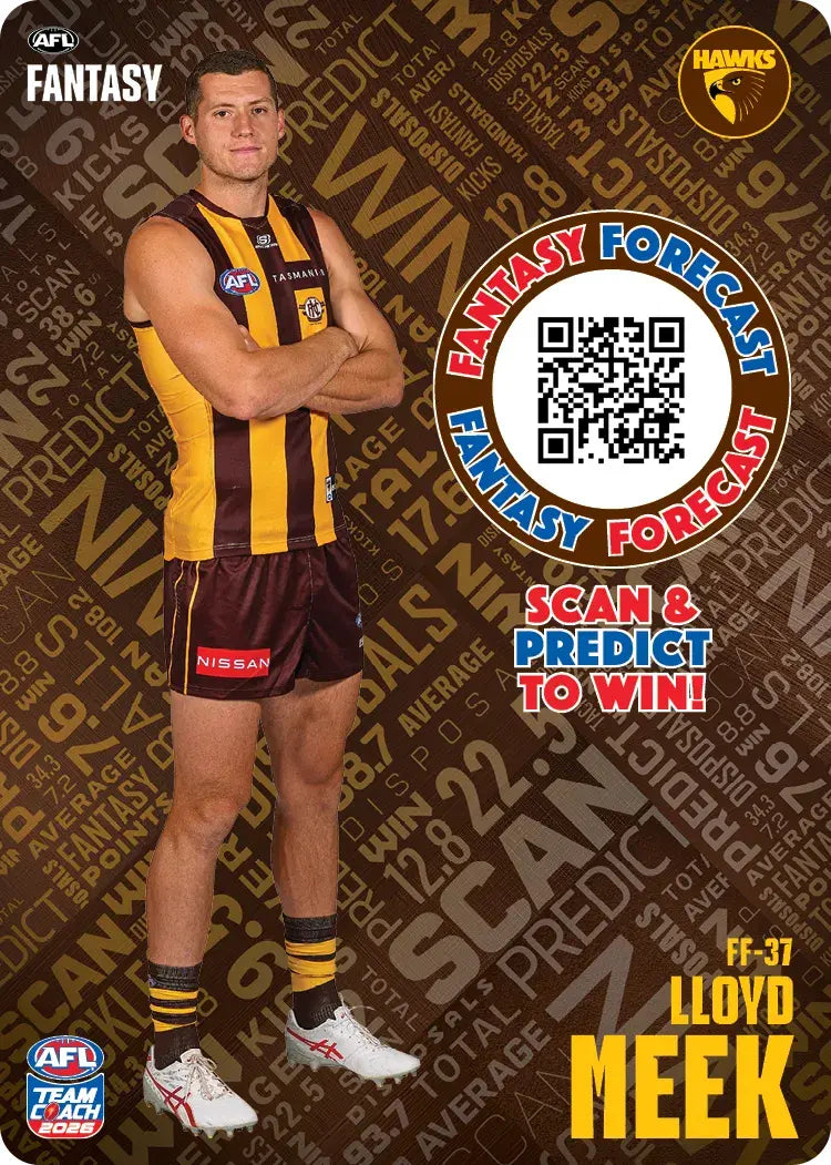 Teamcoach 2026 Fantasy Forecast #FF37 - Lloyd Meek - Hawthorn