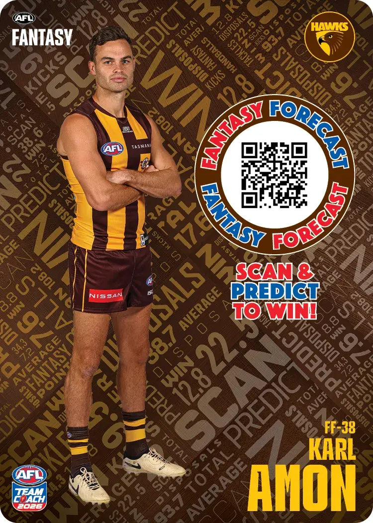 Teamcoach 2026 Fantasy Forecast #FF38 - Karl Amon - Hawthorn