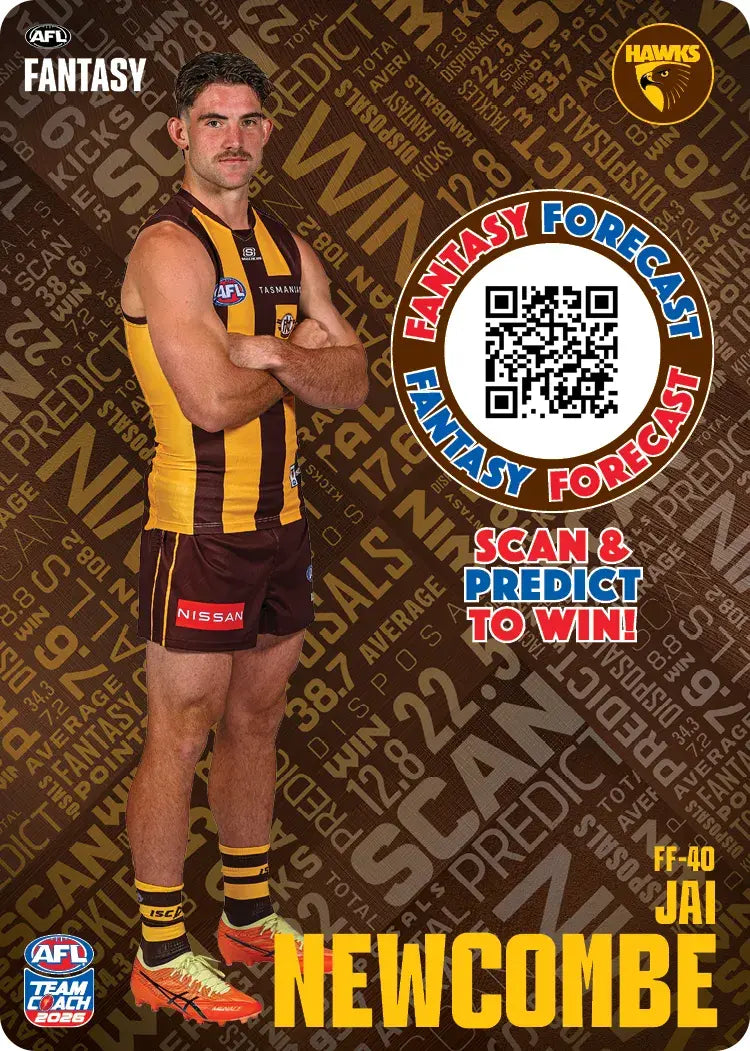 Teamcoach 2026 Fantasy Forecast #FF40 - Jai Newcombe - Hawthorn