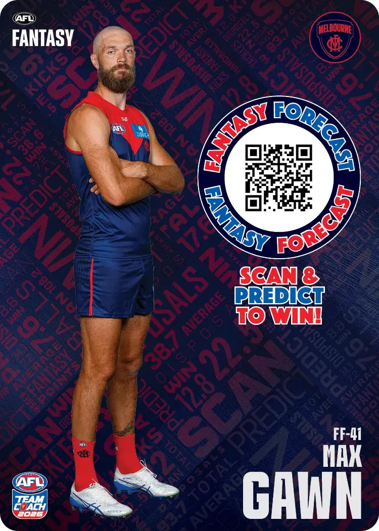 Teamcoach 2026 Fantasy Forecast #FF41 - Max Gawn - Melbourne
