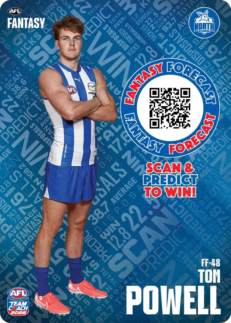 Teamcoach 2026 Fantasy Forecast #FF48 - Tom Powell - North Melbourne
