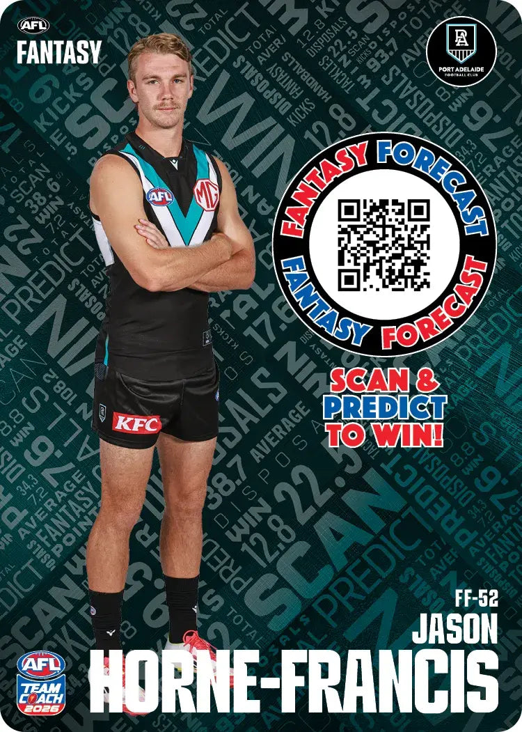 Teamcoach 2026 Fantasy Forecast #FF52 - Jason Horne-Francis - Port Adelaide