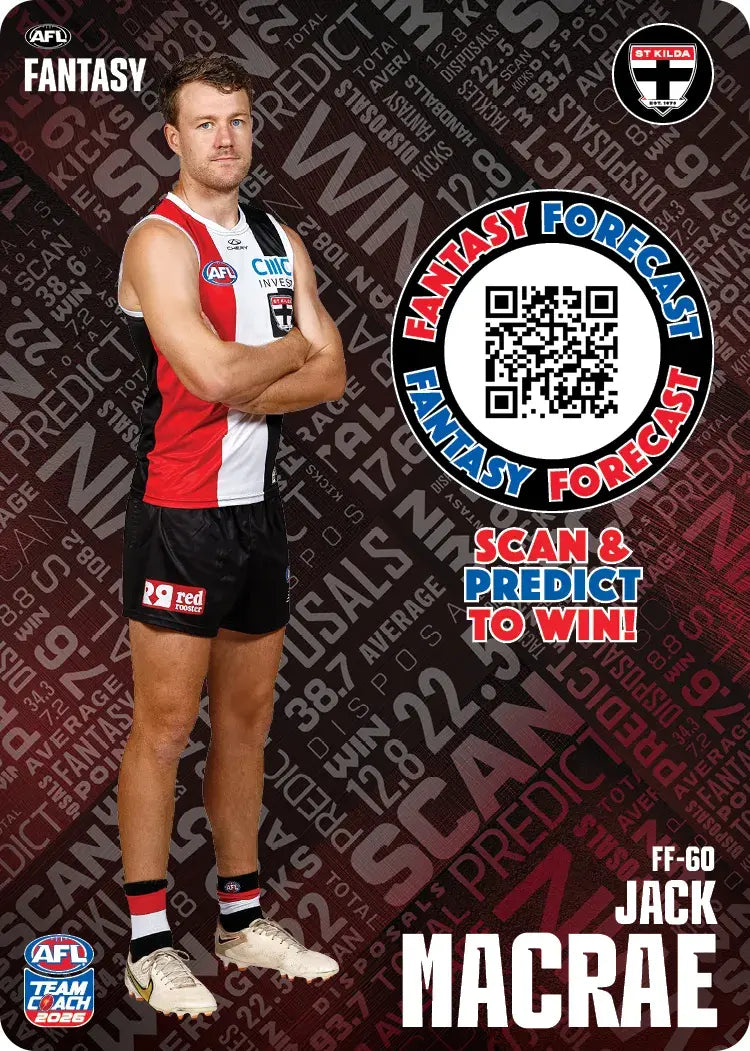 Teamcoach 2026 Fantasy Forecast #FF60 - Jack Macrae - St Kilda