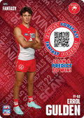 Teamcoach 2026 Fantasy Forecast #FF62 - Errol Gulden - Sydney Swans