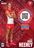 Teamcoach 2026 Fantasy Forecast #FF63 - Isaac Heeney - Sydney Swans