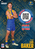 Teamcoach 2026 Fantasy Forecast #FF67 - Liam Baker - West Coast Eagles
