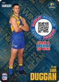 Teamcoach 2026 Fantasy Forecast #FF68 - Liam Duggan - West Coast Eagles
