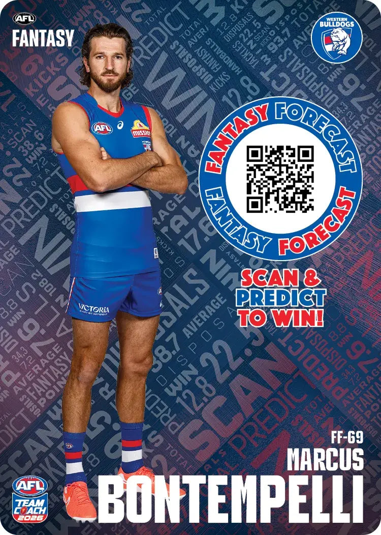 Teamcoach 2026 Fantasy Forecast #FF69 - Marcus Bontempelli - Western Bulldogs