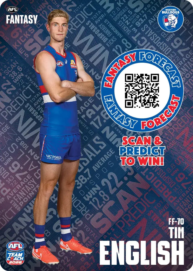 Teamcoach 2026 Fantasy Forecast #FF70 - Tim English - Western Bulldogs