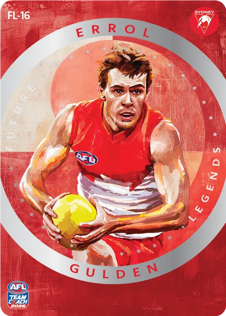 Teamcoach 2026 Future Legends Team FL-16 Errol Gulden - Sydney Swans