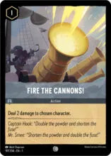 Lorcana - First Chapter - Fire The Cannons! - 197/204 - Common