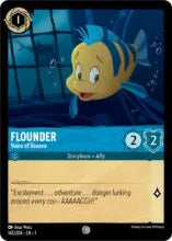 Lorcana - First Chapter - Flounder - Voice Of Reason - 145/204 - Common