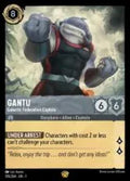 Lorcana - First Chapter - Gantu - Federation Captain - 178/204 - Legendary