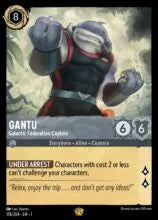 Lorcana - First Chapter - Gantu - Federation Captain - 178/204 - Legendary