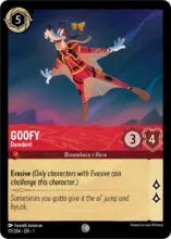 Lorcana - First Chapter - Goofy - Daredevil - 111/204 - Common