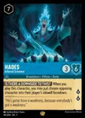 Lorcana - First Chapter - Hades - Infernal Schemer - 147/204 - Legendary