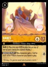 Lorcana - First Chapter - Hades - King of Olympus - 5/204 - Rare