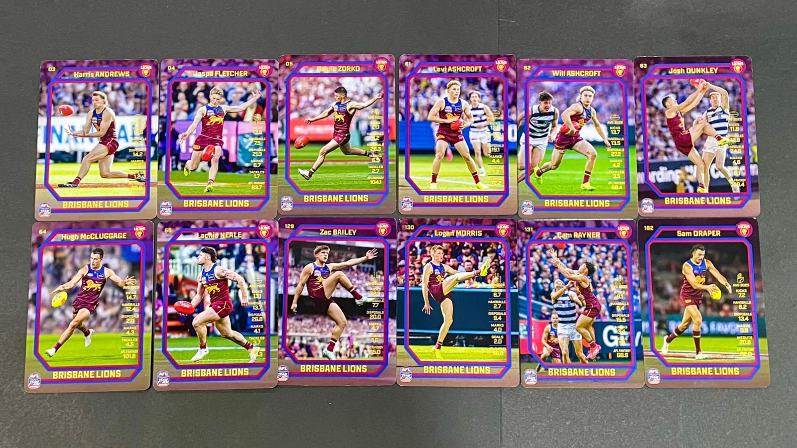 Teamcoach 2026 Base Team Set - Brisbane Lions