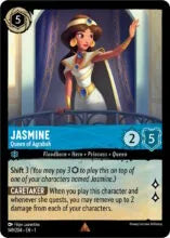 Lorcana - First Chapter - Jasmine - Queen of Agrabah - 149/204 - Rare