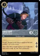 Lorcana - First Chapter - Kristoff - Official Ice Master - 182/204 - Common