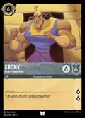 Lorcana - First Chapter - Kronk - Right-Hand Man - 183/204 - Uncommon